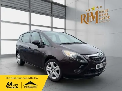 Used Vauxhall Zafira Tourer 165 HP (121 kW) 2014 Brown MPV