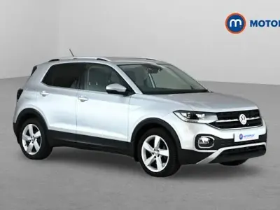 Used VW T-Cross SEL 95 HP (69 kW) 2019 Silver SUV