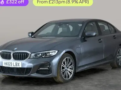 Begagnad BMW 330e M Sport 292 HK (214 kW) 2019 Grå Sedan
