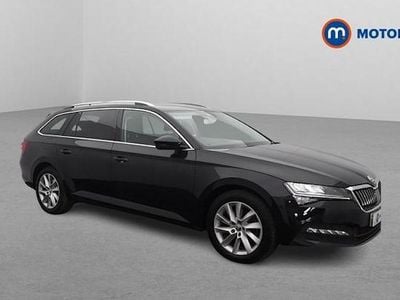 Used Skoda Superb SE Technology 150 HP (110 kW) 2022 Black Estate
