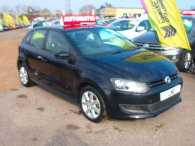 Used VW Polo SE 85 HP (62 kW) 2010 Black Hatchback