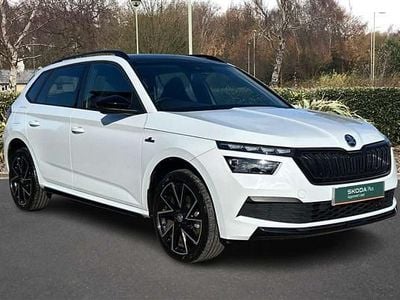 Used Skoda Kamiq Monte Carlo 108 HP (79 kW) 2021 White SUV