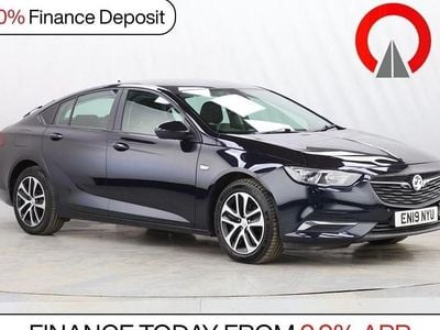 Used Vauxhall Insignia Design Edition 136 HP (100 kW) 2019 Blue Hatchback