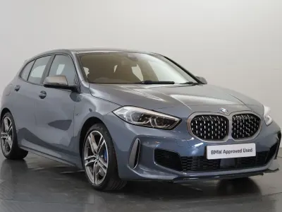 Used BMW M135 Shadowline 302 HP (222 kW) 2020 Grey Hatchback