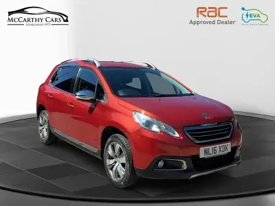 Used Peugeot 2008 Allure 81 HP (59 kW) 2016 Red SUV