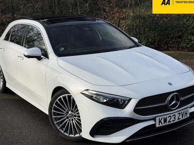 White Used 2023 Mercedes A200 AMG Line Premium Plus Hatchback | £23,995 (Expensive)