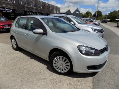 Used VW Golf VI S 102 HP (75 kW) 2009 Silver Hatchback