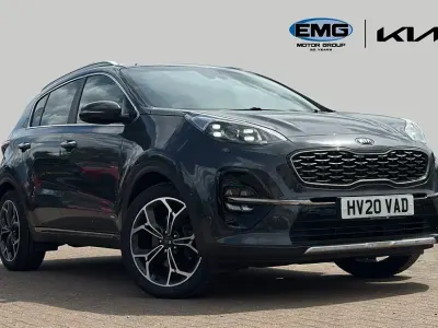Used Kia Sportage GT-Line 185 HP (136 kW) 2020 Grey SUV