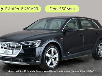 Black Used 2021 Audi e-tron Design SUV | £17,929 (Good price)