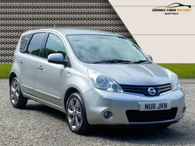 Używany Nissan Note N-TEC 110 KM (80 kW) 2011 Srebrny Hatchback