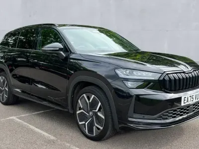 Used Skoda Kodiaq SportLine 150 HP (110 kW) 2025 Black magic SUV