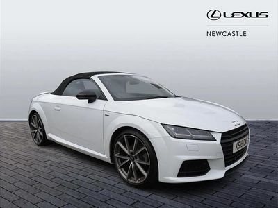 Used Audi TT Roadster Black Edition 230 HP (169 kW) 2018 White Cabriolet