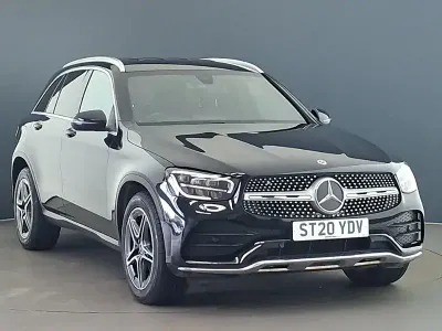 Used Mercedes GLC220 AMG Line Premium 194 HP (142 kW) 2020 Black SUV