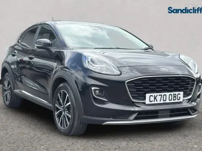Used Ford Puma Titanium 125 HP (91 kW) 2020 Black SUV