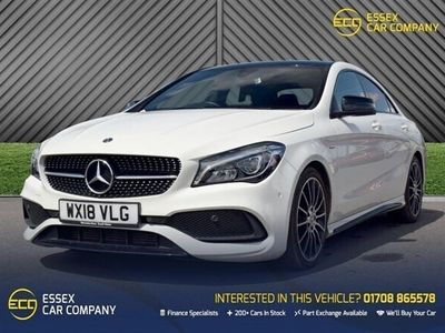 used Mercedes CLA220 2.1D 4MATIC WHITEART 4d 174 BHP