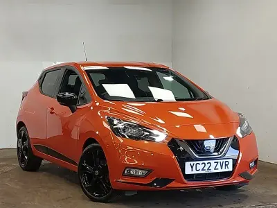 Used Nissan Micra 92 HP (67 kW) 2022 Orange Hatchback