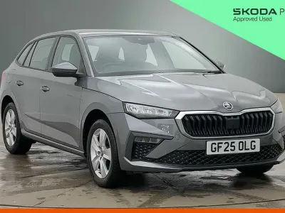 Used Skoda Scala SE 115 HP (84 kW) 2025 Graphite grey metallic Hatchback
