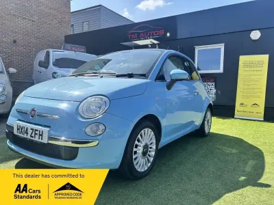 Usado Fiat 500 S 69 HP (50 kW) 2014 Azul Citadino