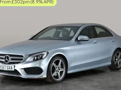 Used Mercedes C220 AMG line 170 HP (125 kW) 2018 Sedan