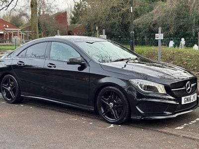 Black Used 2016 Mercedes CLA220 AMG Sedan | £10,495 (Fair price)