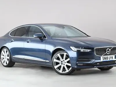 Used Volvo S90 Inscription 190 HP (139 kW) 2018 Blue Sedan