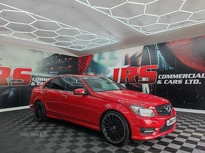 Used Mercedes C220 AMG 2014 Red Sedan