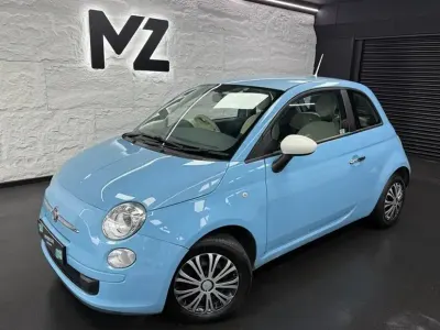 Used Fiat 500 69 HP (50 kW) 2013 Blue Hatchback