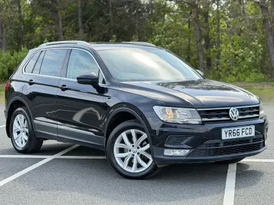 Used VW Tiguan SE 2016 Black SUV