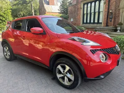 Used Nissan Juke Acenta 112 HP (82 kW) 2019 Red SUV