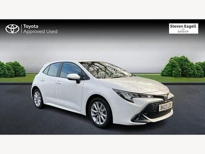 White Used 2023 Toyota Corolla Hatchback | £22,573 (A bit pricey)
