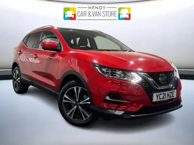 Used Nissan Qashqai N-Connecta 2021 Red SUV