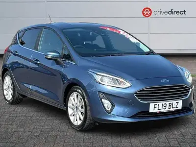 Used Ford Fiesta Titanium X 100 HP (73 kW) 2019 Blue Hatchback