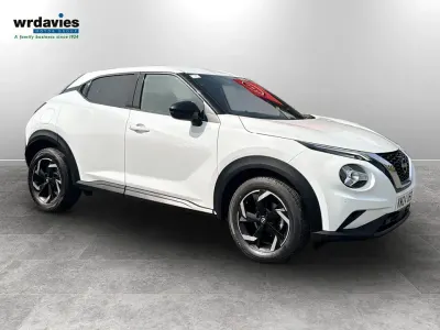 Used Nissan Juke N-Connecta 114 HP (83 kW) 2024 Pearl white SUV