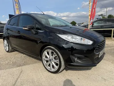 Used Ford Fiesta Titanium X 125 HP (91 kW) 2016 Black Hatchback