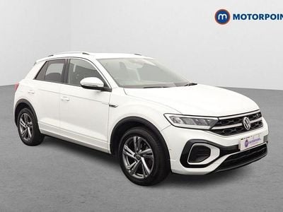 White Used 2022 VW T-Roc R-line SUV | £22,449 (Fair price)