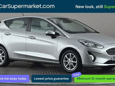 Used Ford Fiesta Zetec 101 HP (74 kW) 2018 Silver Hatchback
