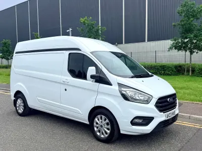 Used Ford Transit Custom Limited 170 HP (125 kW) 2023 White Van