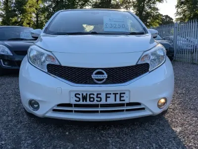 Used Nissan Note Acenta Premium 90 HP (66 kW) 2015 White Hatchback