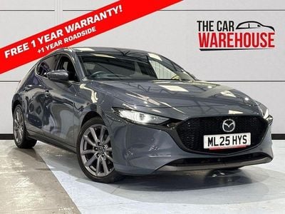 Used Mazda 3 Exclusive-Line 186 HP (136 kW) 2025 Grey Hatchback