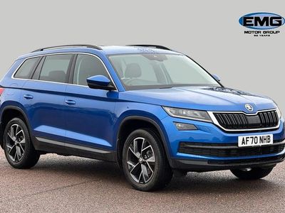 Used Skoda Kodiaq SE L 150 HP (110 kW) 2020 Blue SUV