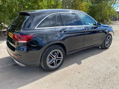 Used Mercedes GLC220 AMG line 2020 Black SUV