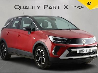 Used Vauxhall Crossland Elite 2021 Red SUV