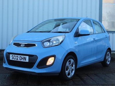 Used Kia Picanto Air 2012 Blue Hatchback