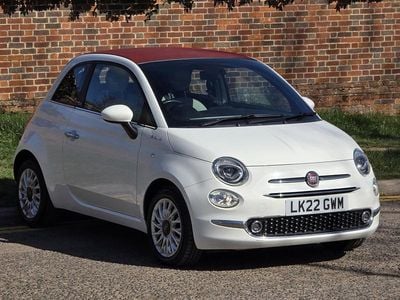 Used Fiat 500 Dolcevita 70 HP (51 kW) 2022 White Cabriolet