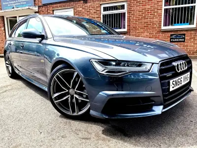 Used Audi A6 Black Edition 272 HP (200 kW) 2016 Grey Estate