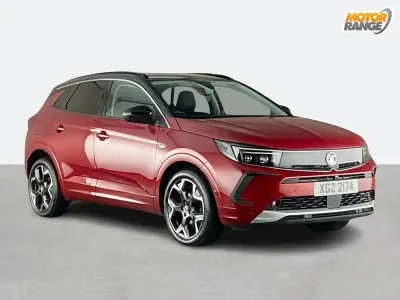 Used Vauxhall Grandland X Elite 130 HP (95 kW) 2022 Red SUV
