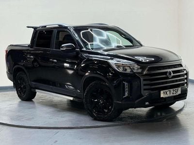 Black Used 2021 Ssangyong (KGM) Musso Pickup | £19,995 (Fair price)