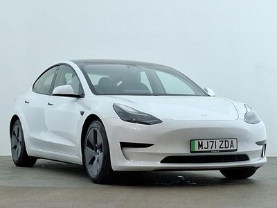 Used Tesla Model 3 Standard Range 208 kW (283 HP) 2021 White Sedan