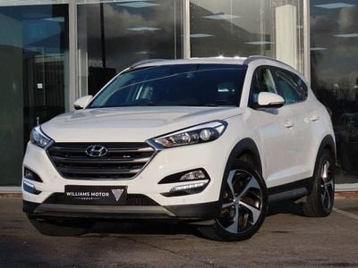 White Used 2017 Hyundai Tucson Edition SUV | £8,999 (Fair price)