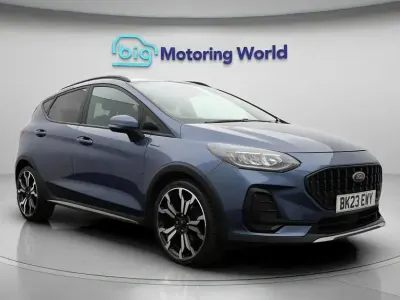 Used Ford Fiesta Active X 125 HP (91 kW) 2023 Blue Hatchback
